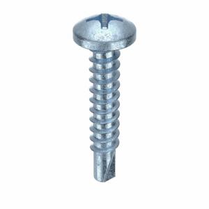 GRAINGER TKPPI0-600750-2-341P Self Drilling Screw, #6 Size, 3/4 Inch Length, Steel, Zinc Plated, Pan, Phillips, 341 PK | CQ4LPF 5JUD1