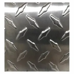 GRAINGER Treadtex 304#4-26Gx24x24 Silver Stainless Steel Sheet, 24 Inch X 24 Inch Size, 0.017 Inch ThickTextured Finish, #4 | CQ4TWH 481H14