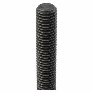 GRAINGER TRFI2100X3-003P Fully Threaded Rod, 1 14 Thread Size, Steel, Black Oxide, 3 ft Overall Length | CP9QXE 4FGX6