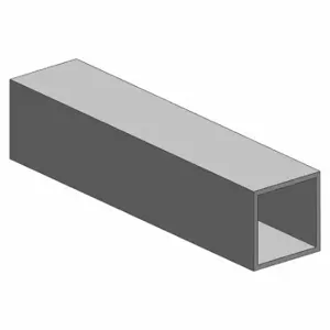 GRAINGER TS1.25X.120-72 Carbon Steel Square Tube, 0.13 Inch Wall Thick, 1 1/4 Inch Width, 1 1/4 Inch Ht | CQ4BHX 3DRR6