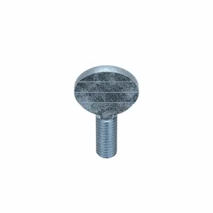 GRAINGER TSFI-100050P0-025P Thumb Screw, 10-32 Thread Size, Type P, 1/2 Inch Length, Steel, 25PK | CG9VQX 4EZW4