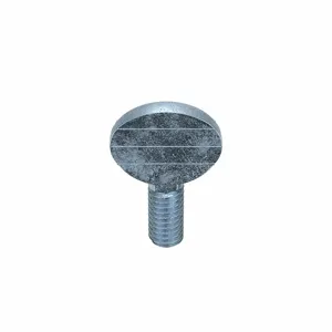 GRAINGER TSI0-80037P0-025P Thumb Screw, 8-32 Thread Size, Type P, 3/8 Inch Length, Steel, 25PK | CG9VUH 4EZV5