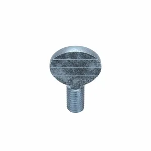 GRAINGER TSI0370075P0-005P Thumb Screw, 3/8-16 Thread Size, Type P, 3/4 Inch Length, Steel, 5PK | CG9VRW 4EZY2