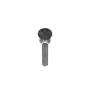 GRAINGER TSIX-100100S-005P Thumb Screw, 10-24 Thread Size, Type S, 1 Inch Length, 18-8 Stainless Steel, 5PK | CG9VQL 4EZZ5