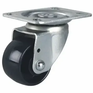 GRAINGER TSSU 063 GN1S Low-Profile Standard Plate Caster, 2 1/2 Inch Dia, Swivel Caster | CQ6XZJ 16D120