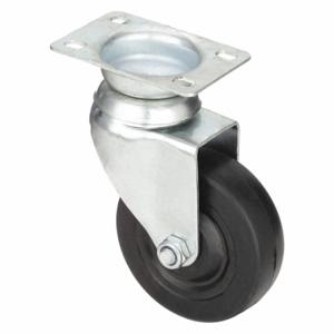 GRAINGER TT10A002SBG Caster, 1 1/4 in 4 Inch Caster Dia, 6 1/8 Inch Caster Height, Screws/Washers, 2CZY2/2CZY5 | CQ7QQU 34RR41