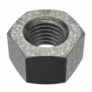 GRAINGER U04225.112.0001 Hex Nut 1-1/8 Carb Steel Hot Dip Galvanised, 5PK | AG2GXR 31JM14