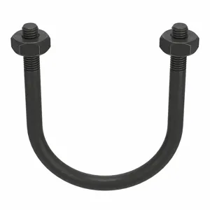 GRAINGER U17242.050.0300 U-Bolt 1/2-13 3 inch Steel Black Oxide | AG3BBK 32TH73