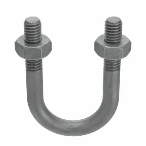 GRAINGER U17244.025.0077 U-Bolt 1/4-20 3/4 Inch Steel Hot Dipped Galvanised, 10PK | AH3EQN 31KF61