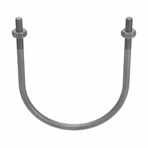 GRAINGER U17244.075.1000 U-Bolt 3/4-10 10 Inch Steel Hot Dipped Galvanised, 2PK | AG2KKC 31KF93