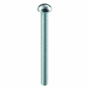 GRAINGER U24210.012.0150 Machine Screw #5 1-1/2 Inch Round Low Carbon Steel, 100PK | AG2HNH 31JT21