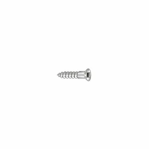 GRAINGER U25141.013.0075 Wood Screw Flat #6 3/4 Inch Steel Square, 100PK | AG2FND 31JF29