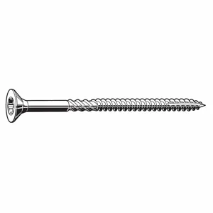 GRAINGER U30105.016.0200 Multi-Material Screw Flat Steel #8 2 Inch, 200PK | AG2FNQ 31JJ08