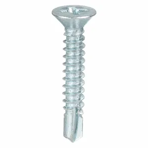 GRAINGER U31830.013.0162 Self Drilling Screw Flat #6-20 1-5/8 Inch, 100PK | AG2GMB 31JJ75