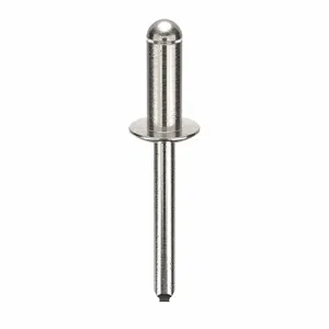 GRAINGER U33190.025.0086 Blind Rivet 1/4 Inch X 0.625 Inch Dome, 100PK | AG2WHW 32MJ93