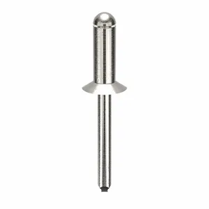 GRAINGER U33192.025.0086 Blind Rivet 1/4 Inch X 0.625 Inch Countersunk, 100PK | AG2WKK 32MK34