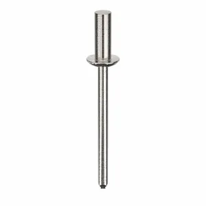 GRAINGER U33610.015.0053 Blind Rivet 5/32 Inch X 0.437 Inch Dome, 500PK | AG2WVP 32MN01