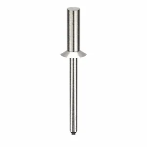 GRAINGER U33620.018.0064 Blind Rivet 3/16 Inch X 0.601 Inch Countersunk, 250PK | AG2WWJ 32MN36