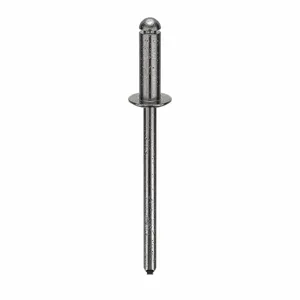 GRAINGER U33900.012.4143 Blind Rivet 1/8 Inch X 0.390 Inch Dome, 500PK | AG2WYN 32MP04