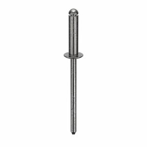 GRAINGER U33900.012.4345 Blind Rivet 1/8 Inch X 0.512 Inch Dome, 500PK | AG2WYQ 32MP06