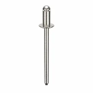 GRAINGER U34121.015.0052 Blind Rivet 5/32 Inch X 0.300 Inch Dome, 500PK | AH3KBK 32MK68