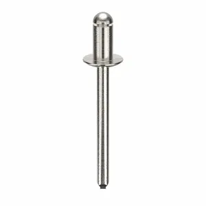 GRAINGER U34121.018.0062 Blind Rivet 3/16 Inch X 0.325 Inch Dome, 250PK | AG2WLU 32MK75