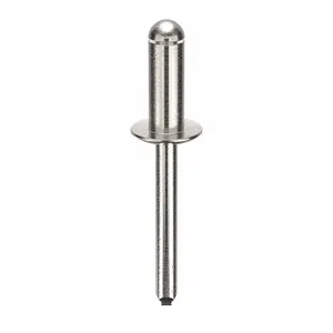 GRAINGER U34121.025.0086 Blind Rivet 1/4 Inch X 0.625 Inch Dome, 100PK | AG2WME 32MK85