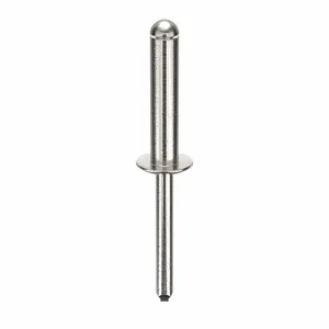 GRAINGER U34121.025.0814 Blind Rivet 1/4 Inch 1.125 Inch Dome, 100PK | AG2WMJ 32MK89