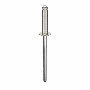 GRAINGER U34125.012.4446 Blind Rivet 1/8 Inch X 0.512 Inch Dome, 500PK | AG2WXK 32MN64