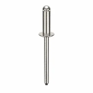 GRAINGER U34125.018.6366 Blind Rivet 3/16 Inch X 0.563 Inch Dome, 250PK | AG2WXY 32MN76