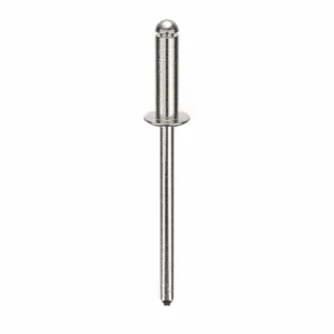 GRAINGER U34127.012.4345 Blind Rivet 1/8 Inch X 0.449 Inch Dome, 500PK | AG2WYF 32MN83