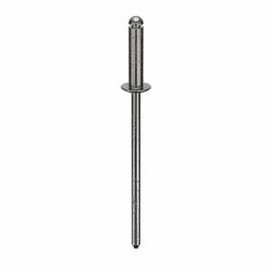 GRAINGER U34130.009.0034 Blind Rivet 3/32 Inch X 0.375 Inch Dome, 500PK | AG2WNC 32ML11