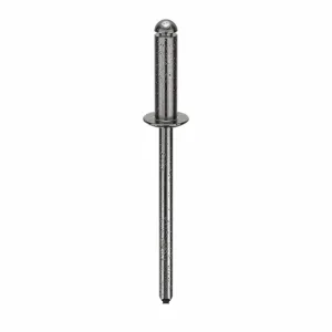 GRAINGER U34130.012.0045 Blind Rivet, 1/8 Rivet Diameter, 0.462 Length, Dome, 500PK | AG2WNJ 32ML17