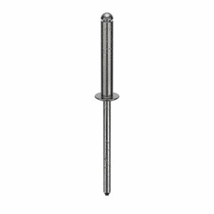 GRAINGER U34130.012.0410 Blind Rivet 1/8 Inch X 0.775 Inch Dome, 500PK | AG2WNM 32ML20