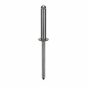 GRAINGER U34130.015.0512 Blind Rivet 5/32 Inch X 0.925 Inch Dome, 500PK | AG2WNV 32ML27