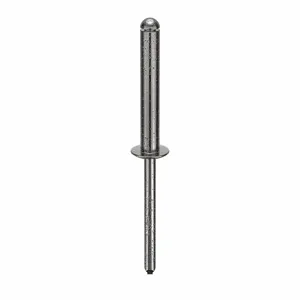 GRAINGER U34130.018.0616 Blind Rivet 3/16 Inch 1.200 Inch Dome, 250PK | AG2WPE 32ML36