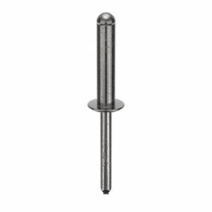 GRAINGER U34130.025.0814 Blind Rivet 1/4 Inch 1.125 Inch Dome, 100PK | AG2WPL 32ML42