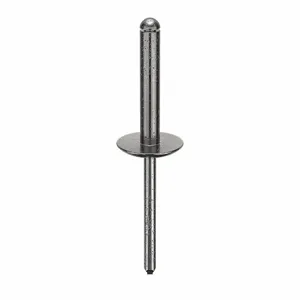 GRAINGER U34131.018.0614 Blind Rivet 3/16 Inch 1.075 Inch Flange, 250PK | AG2WQD 32ML59