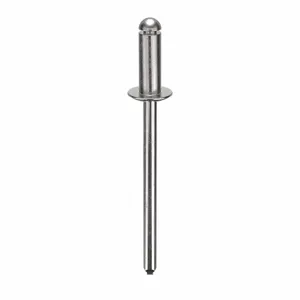 GRAINGER U34142.012.0043 Blind Rivet 1/8 Inch X 0.337 Inch Dome, 500PK | AG2WQW 32ML80