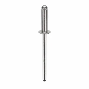 GRAINGER U34142.012.0045 Blind Rivet 1/8 Inch X 0.462 Inch Dome, 500PK | AG2WQY 32ML82