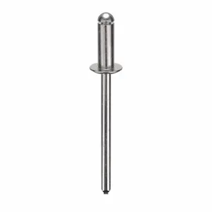 GRAINGER U34142.015.0054 Blind Rivet 5/32 Inch X 0.425 Inch Dome, 500PK | AG2WRE 32ML88