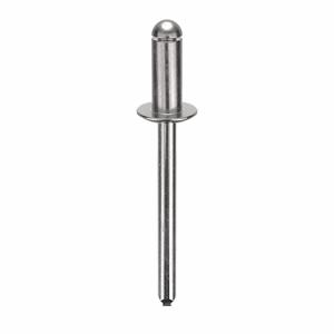 GRAINGER U34142.018.0064 Blind Rivet 3/16 Inch X 0.450 Inch Dome, 250PK | AG2WRL 32ML94