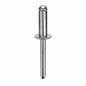 GRAINGER U34142.025.0088 Blind Rivet 1/4 Inch X 0.750 Inch Dome, 100PK | AG2WRU 32MM04