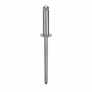 GRAINGER U34180.012.0046 Blind Rivet 1/8 Inch X 0.525 Inch Dome, 500PK | AG2WTB 32MM12