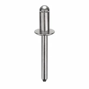 GRAINGER U34180.025.0084 Blind Rivet 1/4 Inch X 0.500 Inch Dome, 100PK | AG2WTP 32MM30