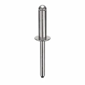 GRAINGER U34180.025.0810 Blind Rivet 1/4 Inch X 0.875 Inch Dome, 100PK | AG2WTT 32MM33