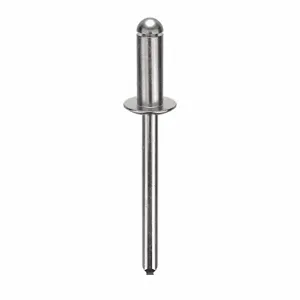 GRAINGER U34185.018.6264 Blind Rivet 3/16 Inch X 0.500 Inch Dome, 250PK | AG2WZP 32MP40