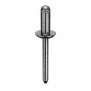 GRAINGER U34320.025.0086 Blind Rivet 1/4 Inch X 0.556 Inch Dome, 100PK | AG2XBN 32MR67