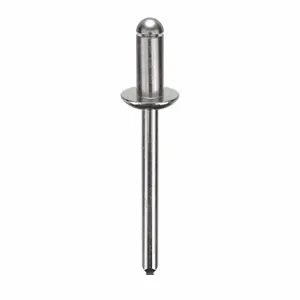 GRAINGER U34330.018.0064 Blind Rivet 3/16 Inch X 0.416 Inch Dome, 250PK | AG2XBQ 32MR69