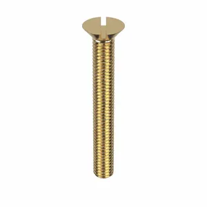 GRAINGER U48170.037.0300 Machine Screw Flat Steel 3/8-16 X 3 Length, 10PK | AH3EKJ 31JT95